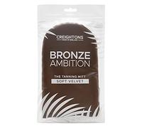 Creightons Bronze Ambition Gant de bronzage en velours doux - Ultra doux et hypoallergénique - Aide à l'application des produits de bronzage Bronze Ambition pour un bronzage magnifiquement uniforme.