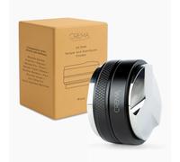 Crema Coffee Products Distributeur de café de 53,3 mm et tamper à main | Convient aux porte-filtres Breville de 54 mm | Double face, profondeur réglable | Beau tampers à main expresso