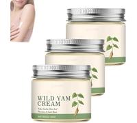 Crema de ñame silvestre para el equilibrio hormonal, calma la piel y la nutre, hidratante y nutritiva, mejora la barrera cutánea