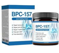 Crema para Articulaciones BPC-157, Crema Calmante con Complejo Péptido, Alivio del Dolor de Espalda, Cuello, Manos y Rodillas, Mejora la Movilidad, para Todo Tipo de Piel