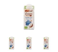 Crema para cocinar de coco cuisine Bio 200ml Ecomil (Lot de 4)