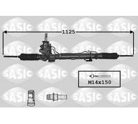 Crémaillère de direction hydraulique 7174020 SASIC pour RENAULT ESPACE IV
