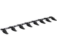 Crémaillère de godet VEVOR, 165 cm, godet de tracteur haute performance, rail à 8 dents pour chargeuse, tracteur, chargeuse compacte, capacité de charge de 2000 kg, design à visser, pour une excavatio