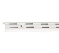 Crémaillère double entraxe 32mm blanche 1440mm - MONIN - 527320