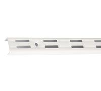 Element System DIY, rail mural 10002 double rang, L 2.290 mm blanc Quantité:10