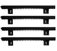 Crémaillère en plastique portée 600 kg Kit de Mt 4 portail scorr. Automatique