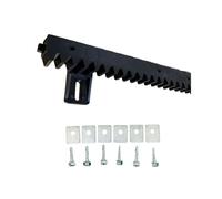 Crémaillère en polyamide 1 mètre pour portail coulissant