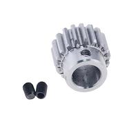 crémaillère et pignon, Pignon d'engrenage 1pc 1 module 15T 18 dents Engrenage droit 6mm 8mm 10mm Trou intérieur Pignon de crémaillère 1M 15T 18T Pignon de moteur 45 Arbre d'alésage d'engrenage en acie