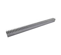 Crémaillère linéaire droite en acier haute dureté Crémaillère à engrenage droit, 1 modèle, 12 x 12 mm, 10 x 10 mm, 15 x 15 mm, crémaillère d'entraînement en acier(1mod 15x15x250mm)