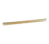 Crémaillère Métal zinguée EA 22X22 - 1 mètre, 22 x 22 mm, Sans support, module 4