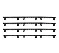 Crémaillère Robuste Opérateurs De Portes Coulissantes De 4 Mètres Ouvreurs De Portails Coulissants Métal Extra Fort Renforcé À L'intérieur Marque Life Fabriqué en Italie 3SP25300