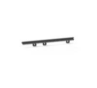Avidsen Crémaillère supplémentaire 104452 pour portail coulissant 50 cm Gauche Noir