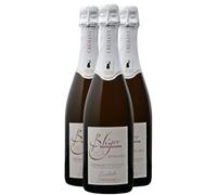 Crémant d'Alsace Extra-Brut L'inoubliable - Blanc 2020 - Domaine Claude et Christophe Bléger - Vin Blanc d' Alsace (3x75 IOEffervescent