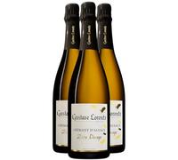 Crémant d'Alsace Zéro Dosage - Blanc 2022 - Gustave Lorentz - Vin Blanc d' Alsace (3x75cl) BIOEffervescent