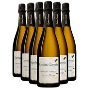 Crémant d'Alsace Zéro Dosage - Blanc 2022 - Gustave Lorentz - Vin Blanc d' Alsace (6x75cl) BIOEffervescent