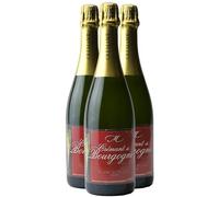 Crémant de Bourgogne Blanc de Blancs Brut - Blanc - Domaine Bon et Fils - Vin Blanc de Bourgogne (3x75 ffervescent