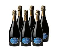 Crémant de Bourgogne Brut Cuvée Prestige - Blanc - Patrick Clémencet - Vin Blanc de Bourgogne (6x75cl) Effervescent