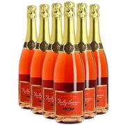 Crémant de Bourgogne Brut - Rosé - Bailly Lapierre - Vin Rosé de Bourgogne (6x75cl) Effervescent