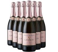 Crémant de Bourgogne Brut - Rosé - Lamblin fils - Vin Rosé de Bourgogne (6x75 ffervescent