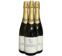 Crémant de Bourgogne - Rosé - Domaine Les Vignes Devant - Vin Rosé de Bourgogne (3x75cl) Effervescent