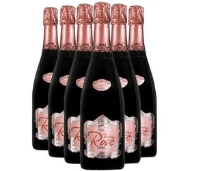 Crémant de Limoux Impérial Rosé - Rosé - Maison Guinot - Vin Rosé du Languedoc - Roussillon (6x75 ffervescent Moelleux