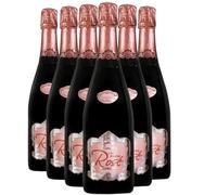 Crémant de Limoux Impérial Rosé - Rosé - Maison Guinot - Vin Rosé du Languedoc - Roussillon (6x75 ffervescent Moelleux