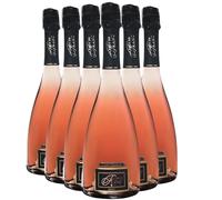 Crémant de Loire Brut de Franc Cuvée Majy - Rosé - Domaine Couly Dutheil - Vin Rosé du Val de Loire (6x75cl) Effervescent