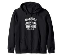 Crémation Humoristique « My Last Hope for Smoking Body » Sweat à Capuche