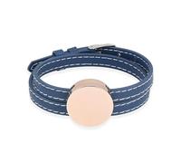 Crémation pour Cendres Rose Médaillon Rond en Cuir réglable Urne commémorative personnalisée Bijoux-Rose