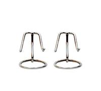 Cremation Urns Lot de 2 porte-cendres en forme de cœur Argenté