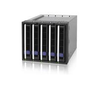 Icy Dock MB155SP-B Obturateur de baie de lecteur Noir, Cadrage