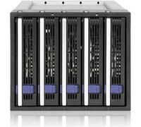 Cremax ICY Dock FatCage MB155SP-B - Compartiment pour lecteur de support de stockage - 3.5" - noir Noir G