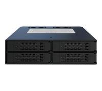 Cremax ICY Dock MB994SP-4S - Compartiment pour lecteur de support de stockage - 2.5" - 5,25 po. à 2,5 po. - noir
