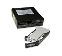 Cremax ToughArmor MB994SP-4SB-1 - Compartiment pour lecteur de support de stockage - SATA 6Gb/s - SATA 6Gb/s - noir mat