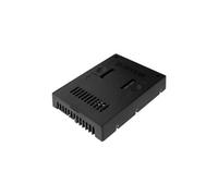 Cremax MB882SP-1S-2B - Rack de stockage mobile - 2.5" - 3,5" à 2,5" - SATA 6Gb/s - SATA 6Gb/s - noir
