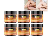 Crème 7 Days Flash, Crème Corps Raffermissante Avancée Transpiration Chaude, Hydrate, Raffermit et Tonifie, Peau Lisse et Élastique, Lotion Corps Non Grasse, Douce pour Tous Types de Peaux (6pcs)