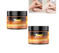 Crème 7 Days Flash, Crème Corps Raffermissante Avancée Transpiration Chaude, Hydrate, Raffermit et Tonifie, Peau Lisse et Élastique, Lotion Corps Non Grasse, Douce pour Tous Types de Peaux (2pcs)