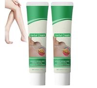 Crème à base de plantes détox lymphatique, crème lymphatique, lotion apaisante anti-cellulite pour les jambes, le cou et les aisselles (2 pcs)