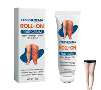 Crème à bille, crème à bille professionnelle pour soulager les jambes gonflées, crème à base de plantes pour le soin des jambes, pour le drainage lymphatique et le soulagement des gonflements (1pc)