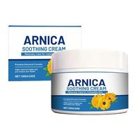 Crème à l'Arnica pour les Contusions : Soulage rapidement les contusions, les gonflements et la peau fine. Doux et sûr, ce baume corporel naturel et non collant est idéal pour un massage apaisant