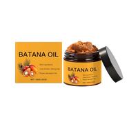 Crème à l'huile Batana, huile capillaire naturelle de Batana favorisant la pousse des cheveux, leur apporte de la brillance et répare les cheveux secs, abîmés et clairsemés