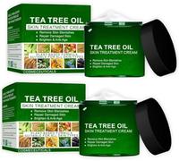 Crème à l'huile d'arbre à thé bio, gel hydratant doux non gras, cosmétiques naturels pour peaux à imperfections, crème réparatrice professionnelle à l'arbre à thé