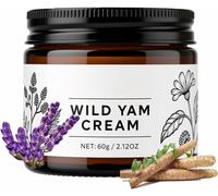 Crème à l'igname sauvage pour femmes - Équilibre hormonal, Crème hydratante intense, Lait corporel hydratant quotidien, pour tous types de peau