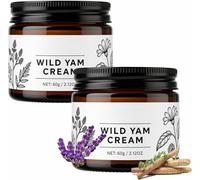 Crème à l'igname sauvage pour femmes - Équilibre hormonal, Crème hydratante intense, Lait corporel hydratant quotidien, pour tous types de peau