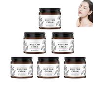 Crème à l'igname sauvage Wilderglow,crème équilibrante bio,hydratation intense,à base de racine d'igname sauvage,pour le soin quotidien du visage et du corps,idéale pour les peaux sèches (6 PCS)