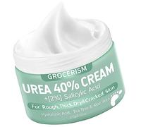 Crème à l'Urée 40% avec plus de 2% d'Acide Salicylique | pour Pieds et mains | Acide hyaluronique, arbre à thé, aloe vera | Hydrate, élimine les callosités et adoucit | 250 g