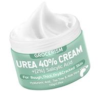 Crème à l'Urée 40% avec plus de 2% d'Acide Salicylique | pour Pieds et mains | Acide hyaluronique, arbre à thé, aloe vera | Hydrate, élimine les callosités et adoucit | 150 g