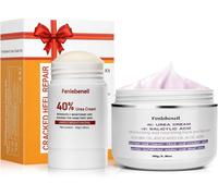 Crème À L'urée 40% Crème À L'urée 42% Plus 2% Acide Salicylique Force Imale Pour Les Pieds Talons Craquelés Pieds Genoux Coudes Kit De Soins Des Pieds Pour Voyage Et Maison Crèmes Pour Les Pieds