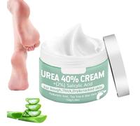 Crème à l'Urée 40%,Crème pour les Pieds à l'urée, Urea Cream avec Huile de Tea Tree et Vitamine E,Hydratation profonde,Réparation hydratante, pour les peaux sèches et gercées,150g