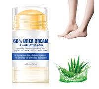 Crème à l'urée 60 % hydratante et anti-craquelures pour les pieds - Crème hydratante et anti-fissures - Crème de soin des pieds à l'urée - Soulage la sécheresse extrême - Fissure des pieds (W-1PC, 40